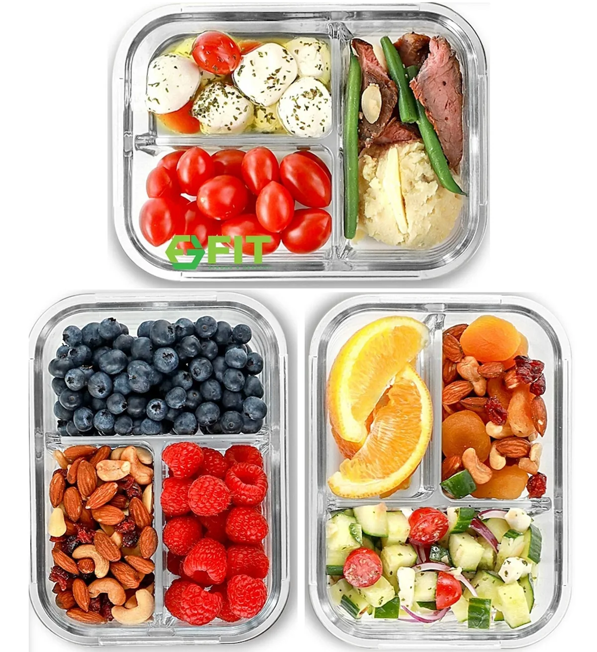 batch prep containers hard boiled eggs