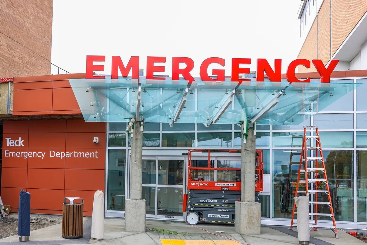 emergency room triage sign