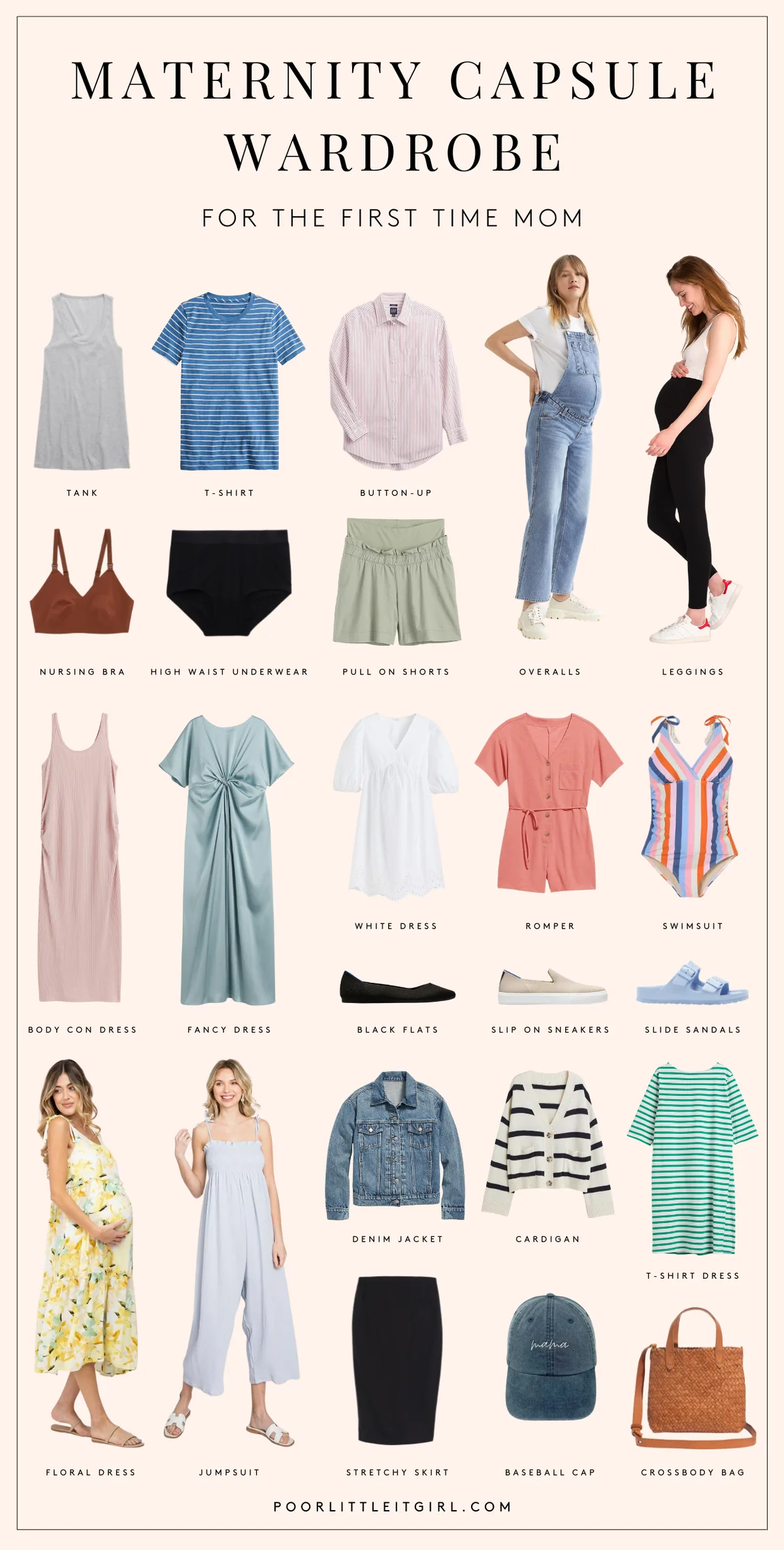 first trimester capsule wardrobe