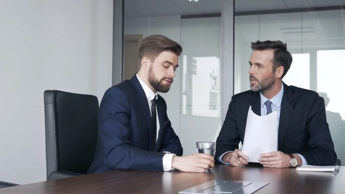 Human Resources (HR) department interaction