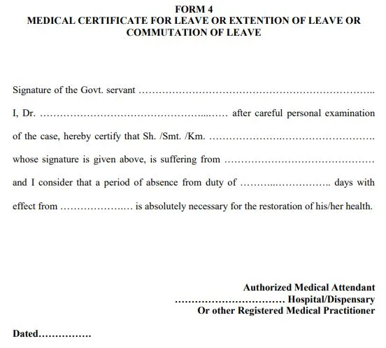 medical certification documentation